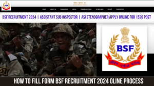 Read more about the article BSF Recruitment 2024 | Assistant Sub Inspector | ASI Stenographer Vacancy 2024 Head Constable Apply Online for 1526 Post