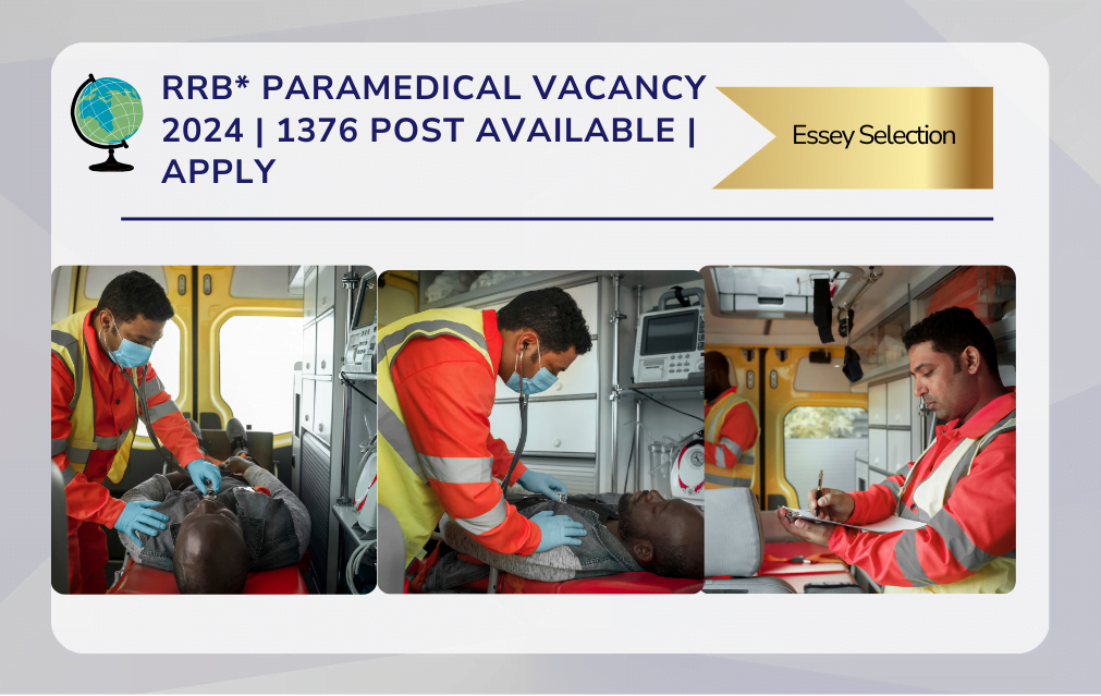 RRB Paramedical Vacancy 2024 