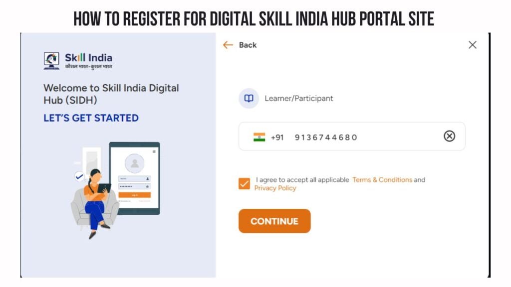 How to Register for Digital Skill India Hub Portal Site 