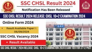 Read more about the article SSC CHSL Result 2024 Release: CHSL 10+2 Examination 2024 Exam Tier for 3712 Post