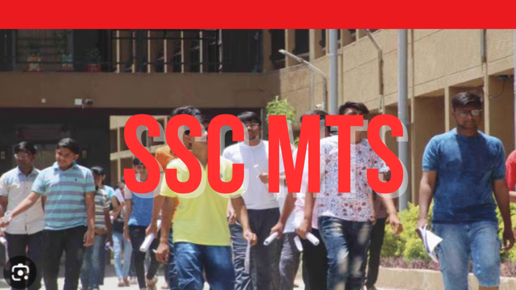 SSC MTS Recruitment 2024 Apply Online Date 2025 Multi Tasking Staff