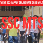 SSC MTS Recruitment 2024 Apply Online Date 2025 Multi Tasking Staff