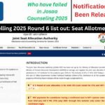 Josaa Counselling 2025