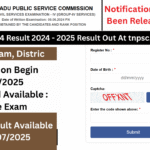 TNPSC Group 4 Result 2024 - 2025 Result Out At tnpsc.govt.in